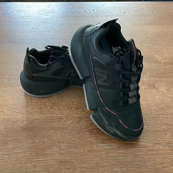 jaden smith x new balance vision racer black pink